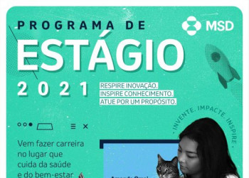 MSD Brasil abre inscrições para o Programa de Estágio 2021